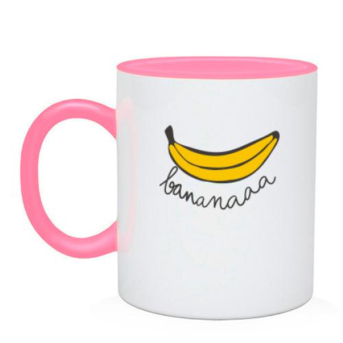 Чашка с бананом