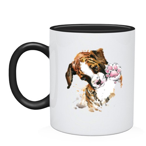 Чашка с биглем