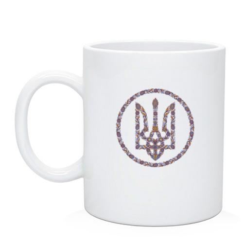 Чашка с гербом Украины (UCU)