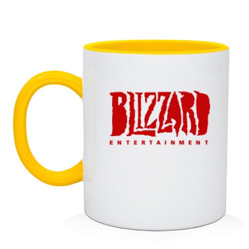 Чашка с логотипом Blizzard