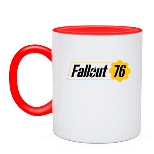 Чашка з логотипом Fallout 76
