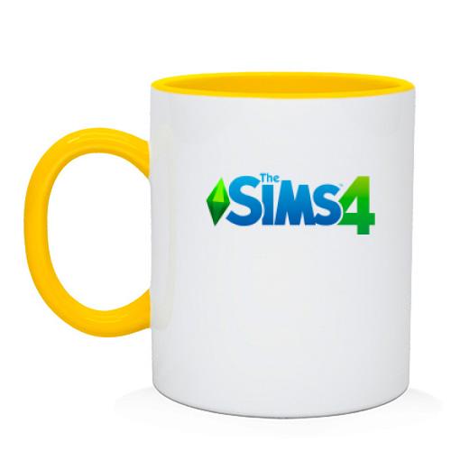 Чашка з логотипом Sims 4