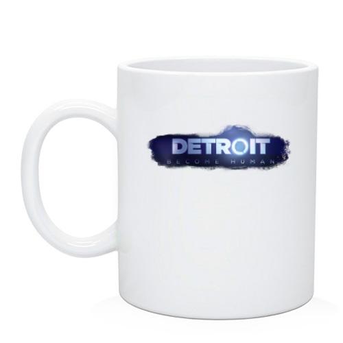 Чашка с логотипом игры: Detroit - Become Human