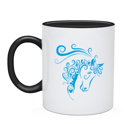 Чашка с лошадью