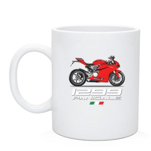 Чашка з мотоциклом 