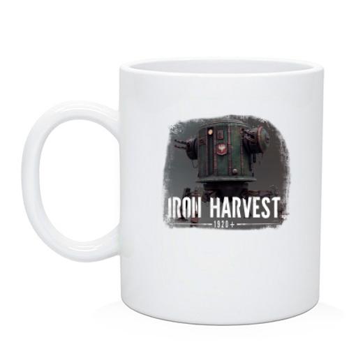 Чашка с постером к игре Iron Harvest