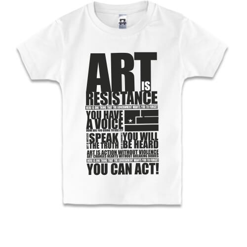 Дитяча футболка Art