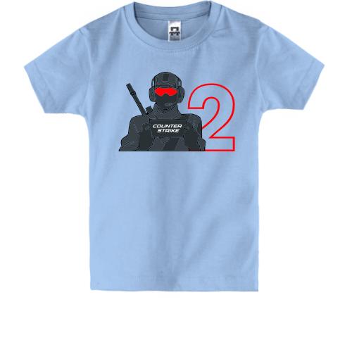Детская футболка Counter Strike 2 (Unit)