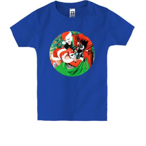 Детская футболка Джокер, Харли и Бэтмен