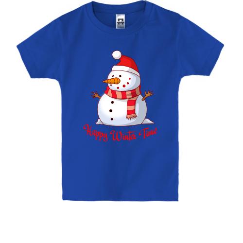 Детская футболка Happy winter time