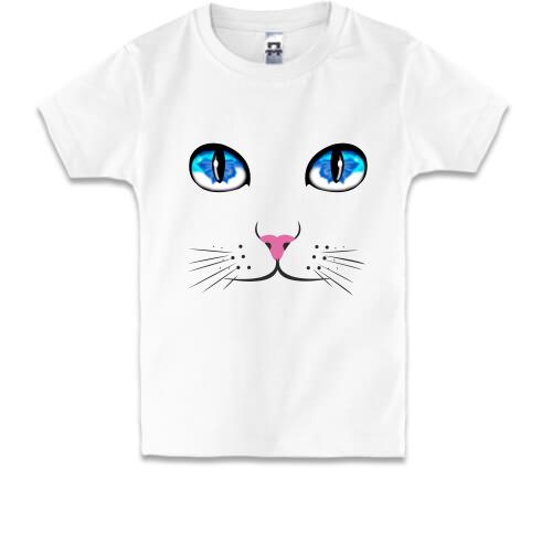 Дитяча футболка Котячі очі