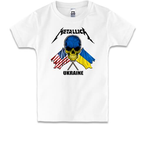 Детская футболка Metallica Ukraine