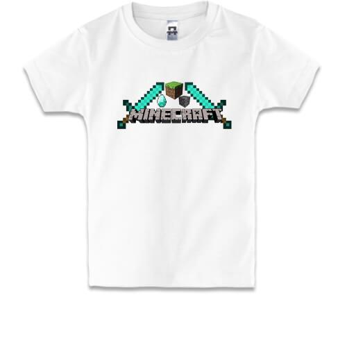 Детская футболка Minecraft Blades