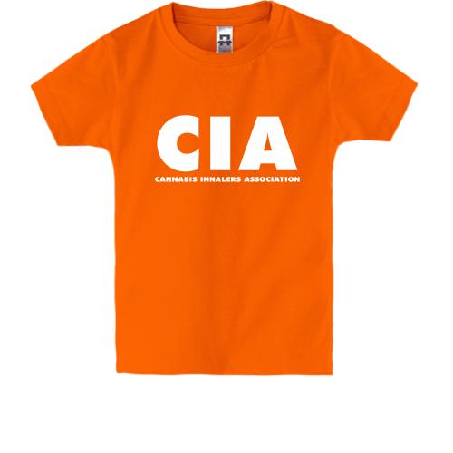 Детская футболка  CIA