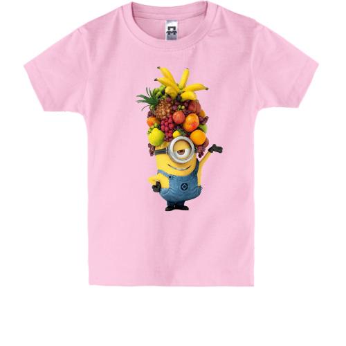 Детская футболка миньон банана