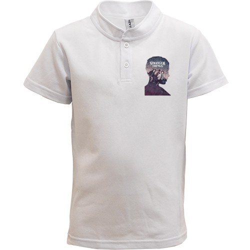 Детская футболка поло Stranger Things (арт)