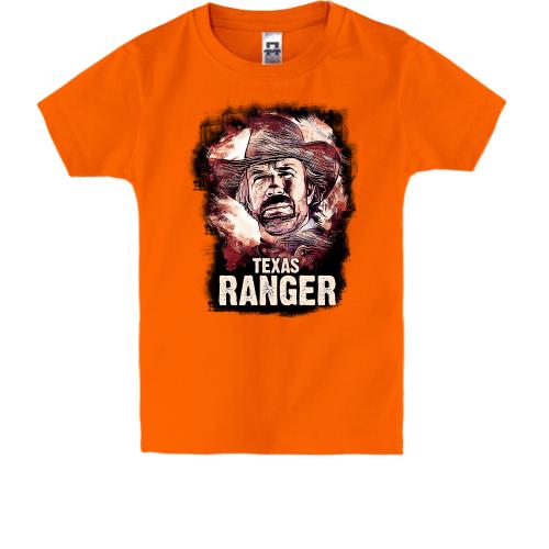 Детская футболка с Чаком Норрисом (Texas Ranger)