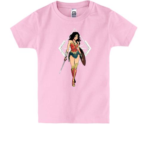 Детская футболка с Чудо-Женщиной (Wonder Woman)