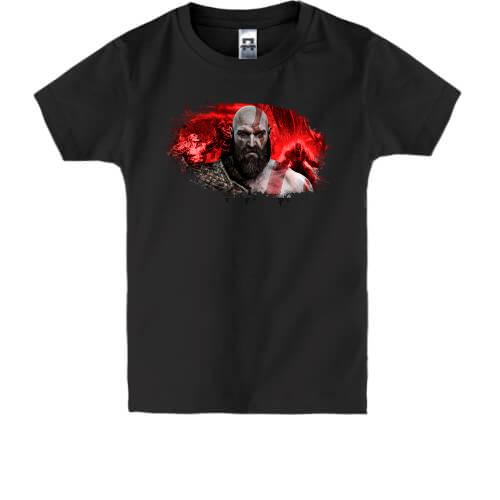 Дитяча футболка з Кратосом з God of War