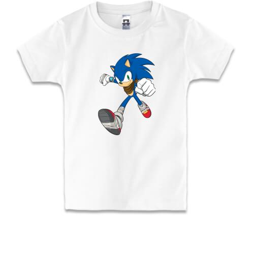 Детская футболка с Соником (Соник бум) (1)