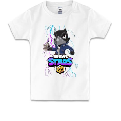 Детская футболка с Вороном (Brawl Stars)