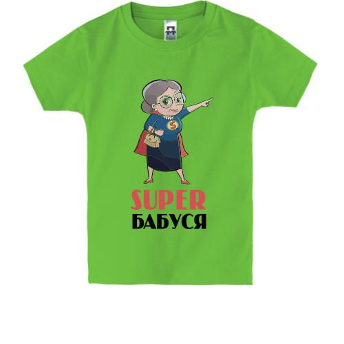 Дитяча футболка з бабусею 