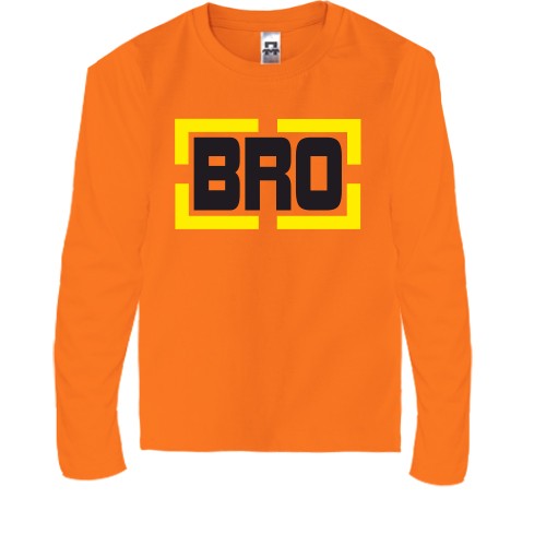Дитячий лонгслів BRO (рамка)