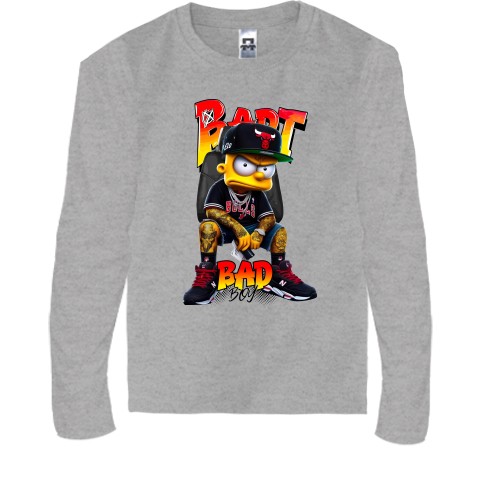Детская футболка с длинным рукавом Bad Boy Bart