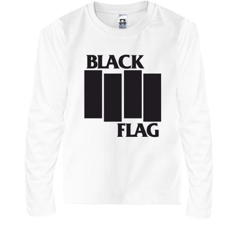 Детская футболка с длинным рукавом Black Flag