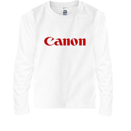 Детская футболка с длинным рукавом Canon