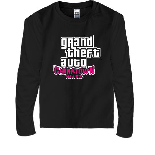 Детская футболка с длинным рукавом Grand Theft Auto Chinatown Wa