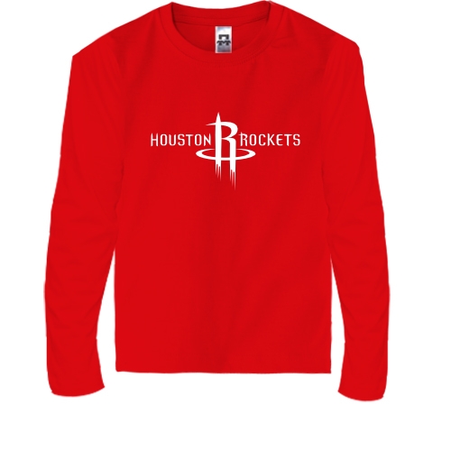 Детская футболка с длинным рукавом Houston Rockets
