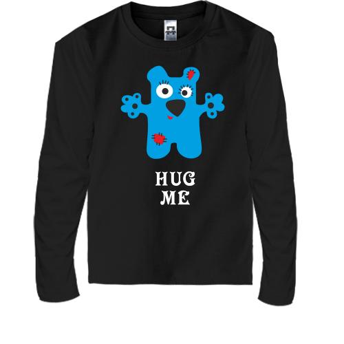 Детская футболка с длинным рукавом Hug me Медведь
