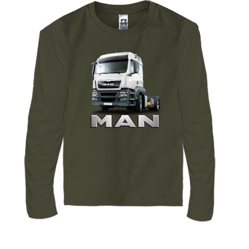 Детская футболка с длинным рукавом MAN Truck