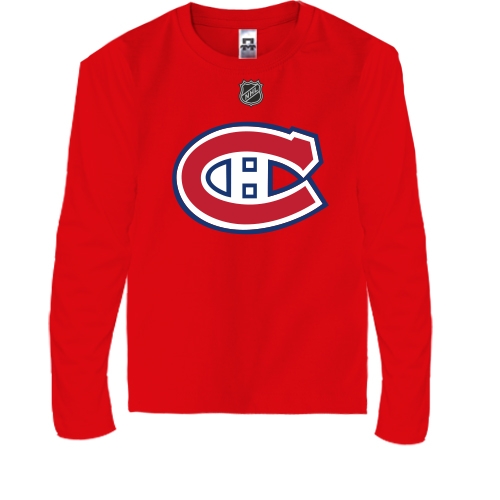 Детская футболка с длинным рукавом Montreal Canadiens