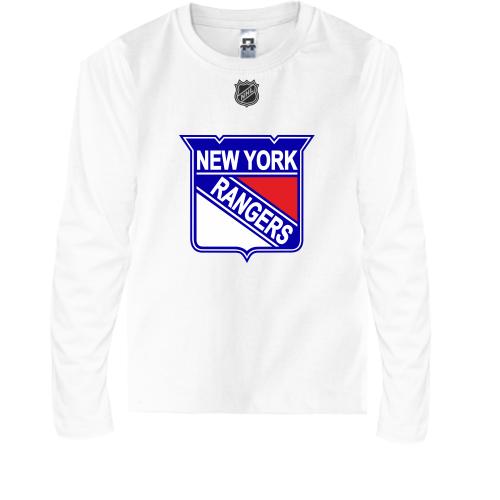 Детская футболка с длинным рукавом New York Rangers