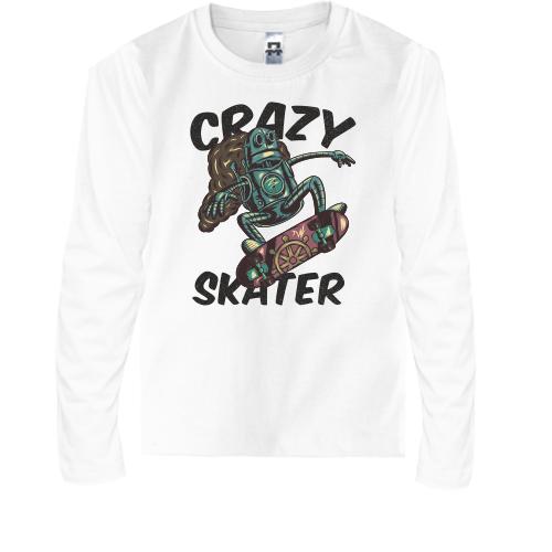 Дитячий лонгслів Robot Crazy Skater