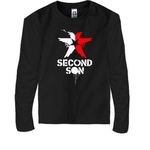 Детская футболка с длинным рукавом Second son