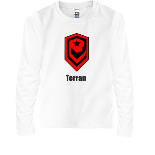 Детская футболка с длинным рукавом Starcraft Terran