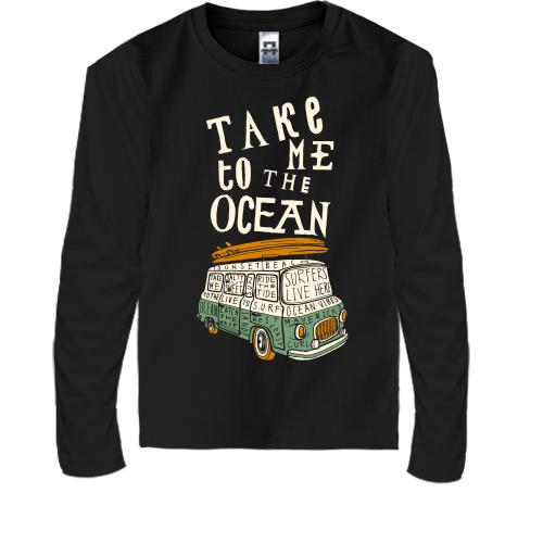 Детская футболка с длинным рукавом Take me to the Ocean