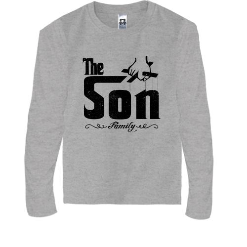 Детская футболка с длинным рукавом The son (family)