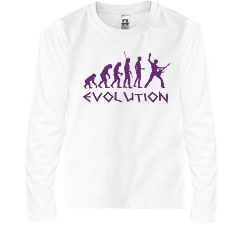Детская футболка с длинным рукавом True evolution