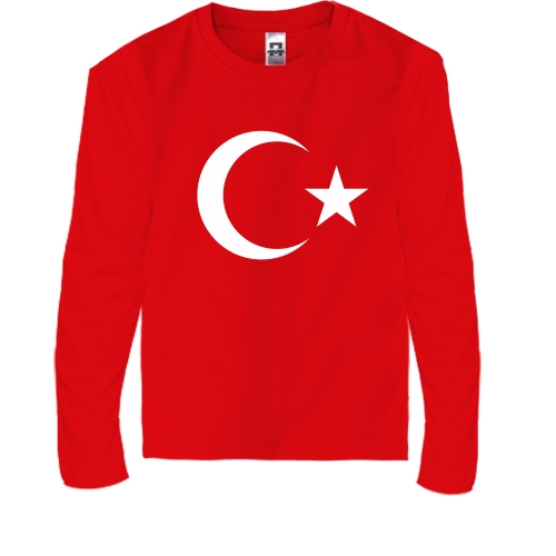 Детская футболка с длинным рукавом Турция