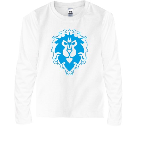 Детская футболка с длинным рукавом Знак альянса