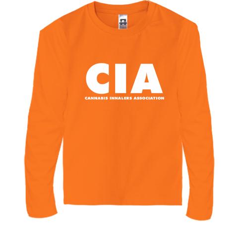 Детская футболка с длинным рукавом  CIA
