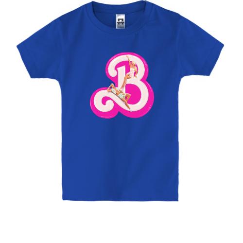 Дитяча футболка із зображенням Барбі та Кевіна 