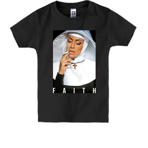 Дитяча футболка з черницею FAITH