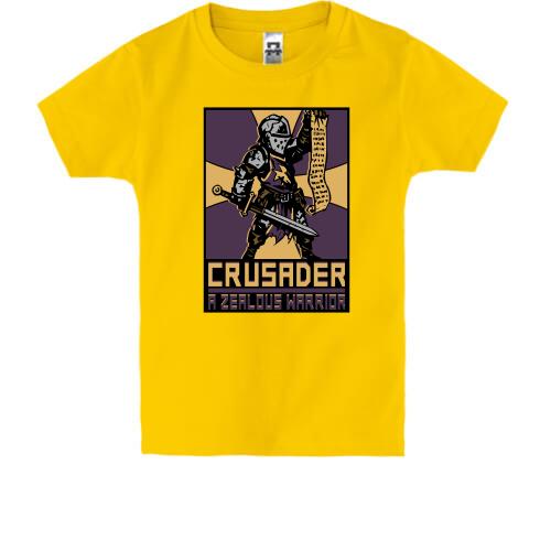 Детская футболка с постером Crusader