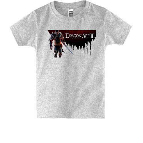 Детская футболка с постером к Dragon Age 2