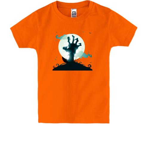 Дитяча футболка з рукою з могили